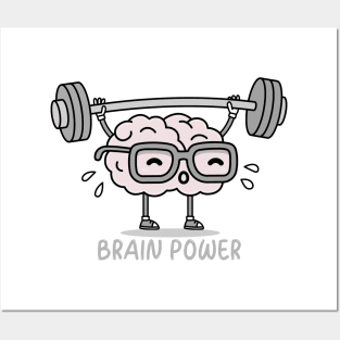 Brain Power Posters and Art